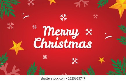 Hand drawn christmas background vector