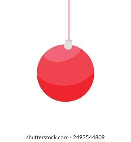 Hand drawn christmas ball ornament, Christmas ball decoration.