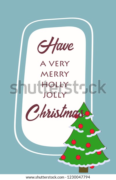 Hand drawn Christmas card. Merry Christmas\
and New Year typography. Cute holidays greeting card, invitation,\
poster and templates. Vector\
illustration.
