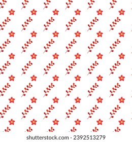 Hand drawn Christmas pattern design