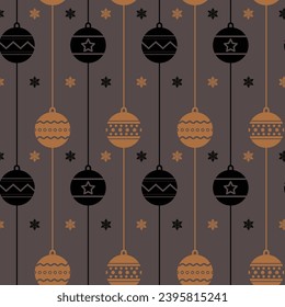 Hand drawn christmas pattern design background. Vector illustration.