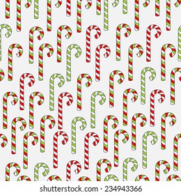 hand drawn christmas seamless pattern