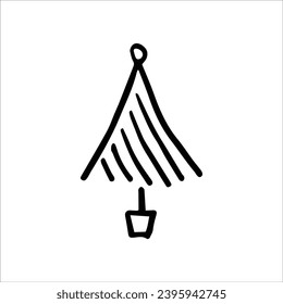 Hand drawn Christmas tree