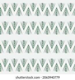 Patrón ininterrumpido de árbol de Navidad dibujado a mano, bosquejo de árbol de Año Nuevo, doodle de fondo de abeto de Navidad repetitivo, papel pintado de fondo de bosque de invierno, tela de noel, envoltura de árbol de Navidad diseño sin fisuras