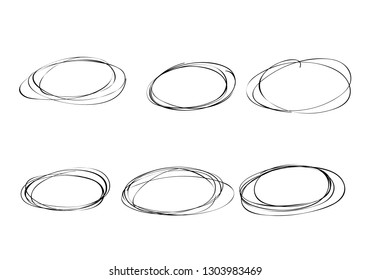 Hand drawn circle