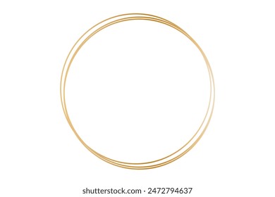  Conjunto de esbozo de línea de resaltador de círculo dibujado a mano. Marcador de Vector líneas circulares, círculos redondos doodle para el elemento de diseño de marca de nota de mensaje. Esbozo de burbuja de lápiz o pluma