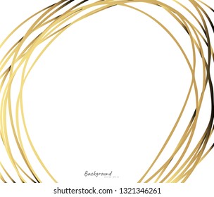 Hand drawn circle line sketch. Vector circular scribble doodle round circles,  background design element. Pencil, pen, graffiti bubble, ball draft illustration. - Vector 