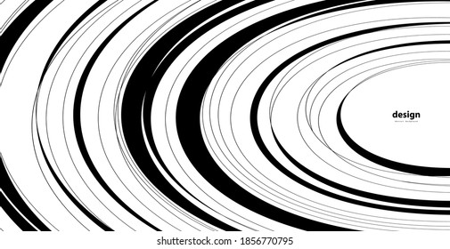 Handgezeichnete Kreiselskizze. Kreiskreiskreiskreiskreisel des Vektorkreises doodlen. Abstrakte Muster Welle einfache nahtlose Hintergrund. Eps10 Vektorgrafik