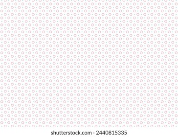 Hand drawn circle pattern, simple circular pattern background material, seamless pattern