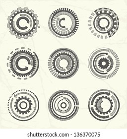 Hand drawn circles
