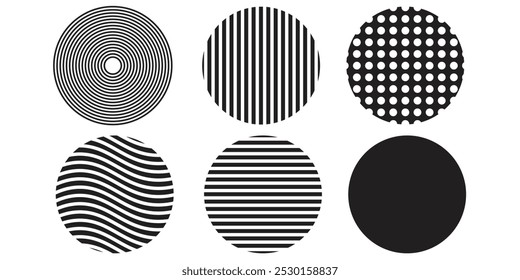 Hand drawn circles isolated on white background. Line sketch trendy set. Vector circular scribble doodle circle, round shapes. Pen graffiti bubble.