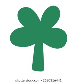 Hand Drawn Clover Luck St Patricks day