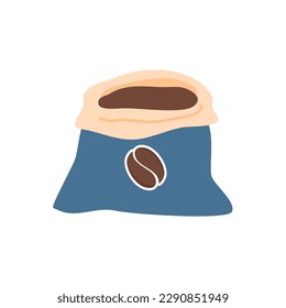 icono de granos de café dibujados a mano