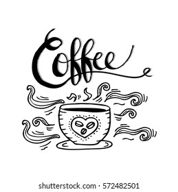 Hand Drawn Coffee Cup