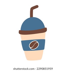 hand drawn coffee cup icon