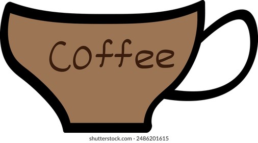 Hand Drawn Coffee Cup Icon 