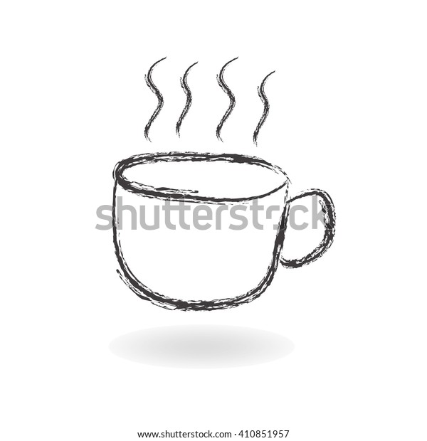 Download Hand Drawn Coffee Cup Symbol Vector Stock Vector (Royalty ...