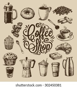 Hand Drawn Coffee Illustrations