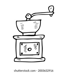 Ilustración de boceto de juego de café dibujado a mano. Diseño de menús para café, restaurante, cafetería, diseño de doodles.