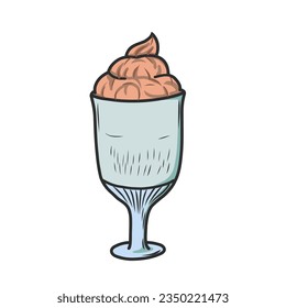Hand drawn Cold Brew Coffee