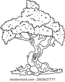 Hand Drawn Collection Of Herbal Leaf Floral Art Doodle Vector Illustration 