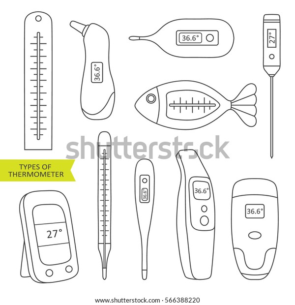 6 kinds of thermometer