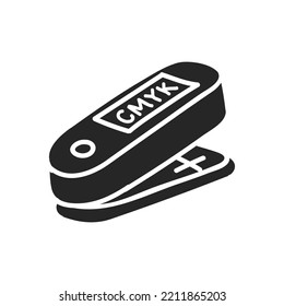 Ilustración vectorial de calibración de color dibujada a mano