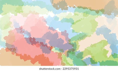 Hand drawn colored abstract watercolor background, texture