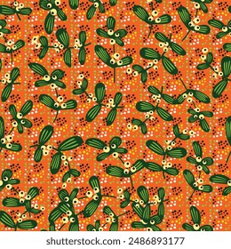Hand drawn colorful abstract pattern.