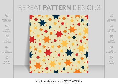 Diseño de fondo de patrones florales coloridos dibujados a mano 