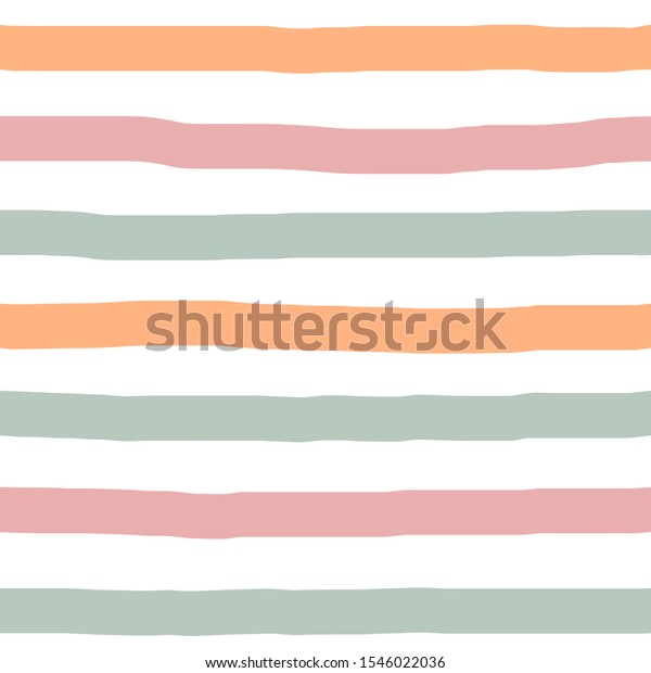 Hand Drawn Colorful Line Strip Seamless Stock Vector (Royalty Free) 1546022036 Shutterstock