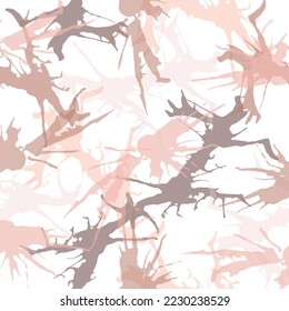 Hand drawn colorful trendy abstract pattern set. Fashionable template for design. Modern cartoon style.