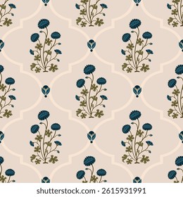 
Hand drawn colourful geometric flowers, seamless patterns with floral for fabric, textiles, clothing, wrapping paper, backdrop, banner, illustration, abstract backgrounds.
