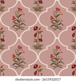 
Hand drawn colourful geometric flowers, seamless patterns with floral for fabric, textiles, clothing, wrapping paper, backdrop, banner, illustration, abstract backgrounds.
