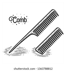 Hand Drawn Comb