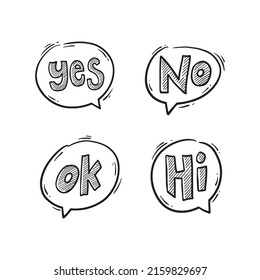 Yes no maybe - Free communications icons