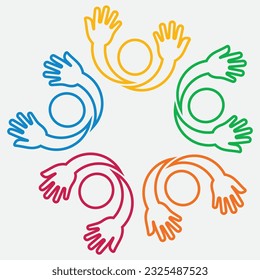 ilustración del logotipo de la comunidad dibujada a mano