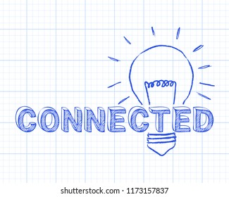 light bulb drawing on graph paper stock illustration royalty free light graph paper