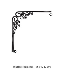 Hand Drawn Corner Border - 13