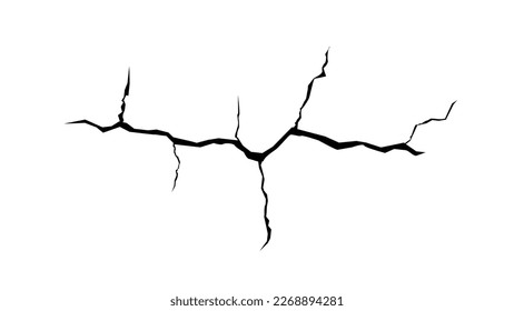 hand drawn cracked glass,wall,egg,ground in cartoon doodle style vector illustration