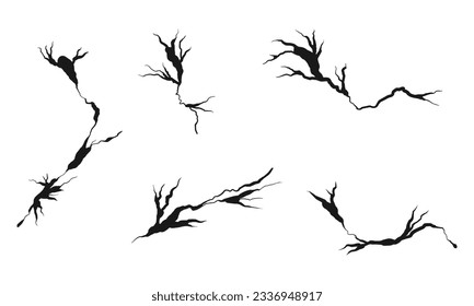 Muro rajado a mano, suelo, vidrio, huevo. conjunto de saltos de doodle. ilustración vectorial
