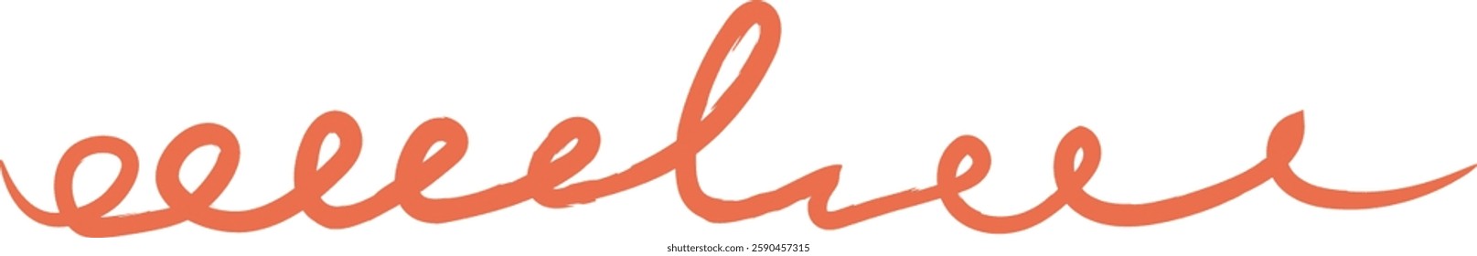 Hand Drawn Crayon Abstract Scribble Vector Illustration