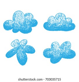 雲 クレヨン のイラスト素材 画像 ベクター画像 Shutterstock