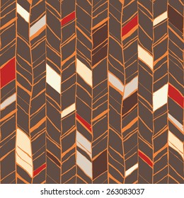 Hand drawn creative herringbone pattern, perfectly seamless composition for print or web projects