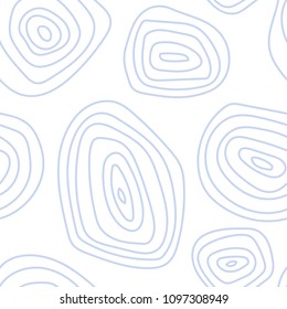 Hand drawn creative seamless design, vector pattern