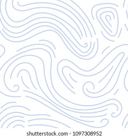 Hand drawn creative seamless design, vector pattern