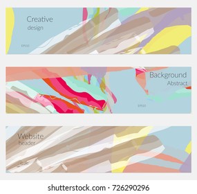 Hand drawn creative universal invitation greeting cards template. Abstract scribbles doodles bright colors.Birthday, wedding, party, social media banners templates. Isolated vector card templates.