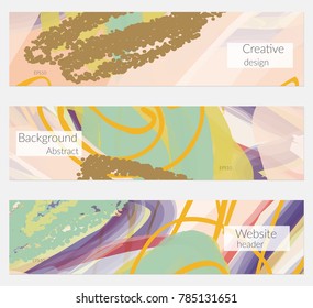 Hand drawn creative universal invitation greeting cards template. Abstract scribbles doodles bright colors.Birthday, wedding, party, social media banners templates. Isolated vector card templates.