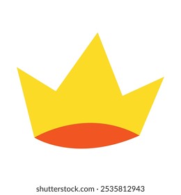 Hand drawn crown Isolated on white background.