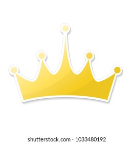 Cartoon Crown Images, Stock Photos & Vectors | Shutterstock